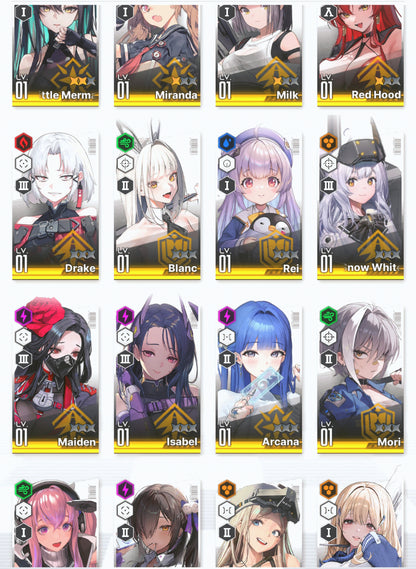 [GLOBAL]GODDESS OF VICTORY NIKKE 23SSR Cinderella: Crystal Wave+Red Hood+Skin+Crown+Cinderella+3 Little Mermaid+Blanc+Rei++ starter account-Mobile Games Starter