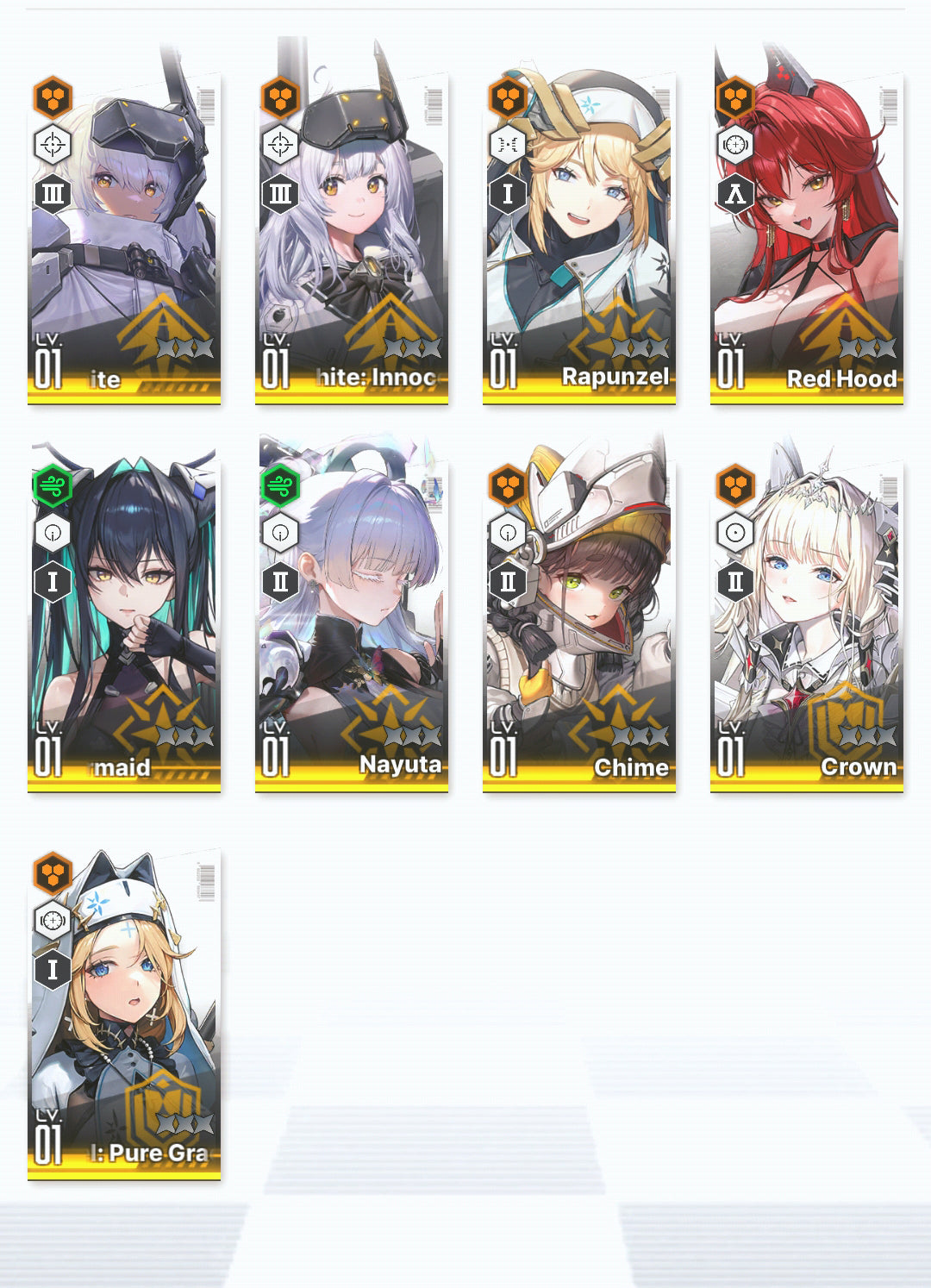 [GLOBAL]GODDESS OF VICTORY NIKKE 24SSR Nayuta+Sparkling Summer Anis+Helm+Red Hood+Skin+Little Mermaid+Mihara+Nero starter account-Mobile Games Starter