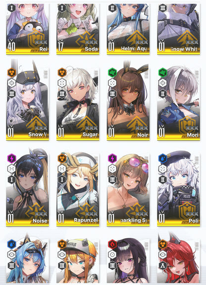[GLOBAL]GODDESS OF VICTORY NIKKE 24SSR Nayuta+Sparkling Summer Anis+Helm+Red Hood+Skin+Little Mermaid+Mihara+Nero starter account-Mobile Games Starter