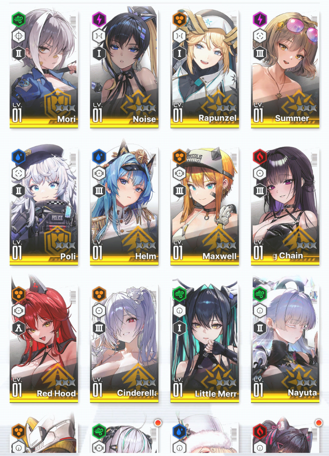 [GLOBAL]GODDESS OF VICTORY NIKKE 26SSR Cinderella: Crystal Wave+Nayuta+Sparkling Summer Anis+Helm+Red Hood+Skin+Little Mermaid+Mihara+Nero starter account-Mobile Games Starter