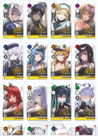 [GLOBAL]GODDESS OF VICTORY NIKKE 26SSR Cinderella: Crystal Wave+Nayuta+Sparkling Summer Anis+Helm+Red Hood+Skin+Little Mermaid+Mihara+Nero starter account-Mobile Games Starter
