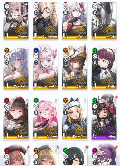 [GLOBAL]GODDESS OF VICTORY NIKKE 27SSR Cinderella: Crystal Wave+2B+Skin+2 Red Hood+Skin+Cinderella+Noir+Brid+ starter account-Mobile Games Starter