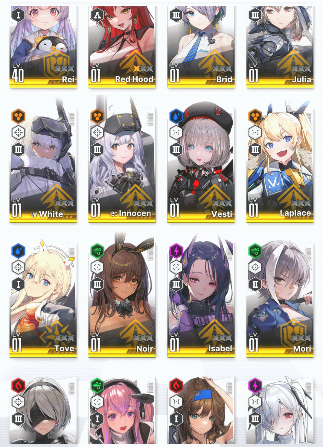 [GLOBAL]GODDESS OF VICTORY NIKKE 27SSR Cinderella: Crystal Wave+2B+Skin+2 Red Hood+Skin+Cinderella+Noir+Brid+ starter account-Mobile Games Starter