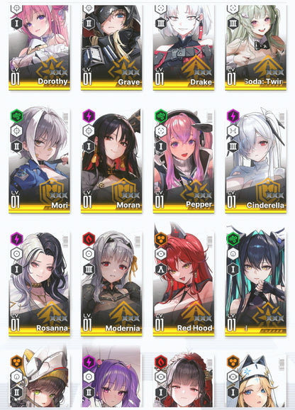 [GLOBAL]GODDESS OF VICTORY NIKKE 28SSR+Pity Dorothy+Red Hood+Skin+Cinderella+Grave+Modernia+Little Mermaid+Harran+Blanc+D+Yulha+Novel++ starter account-Mobile Games Starter