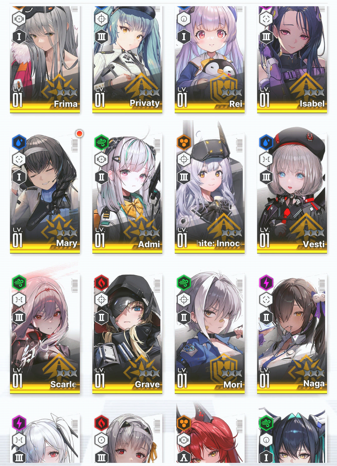 [GLOBAL]GODDESS OF VICTORY NIKKE 7Pilgrim 19SSR Nayuta+Modernia+Red Hood+Skin+Cinderella+Grave+Little Mermaid+Scarlet Black Shadow+Privaty+Isabel+Admi+Mary+Frima++ starter account-Mobile Games Starter