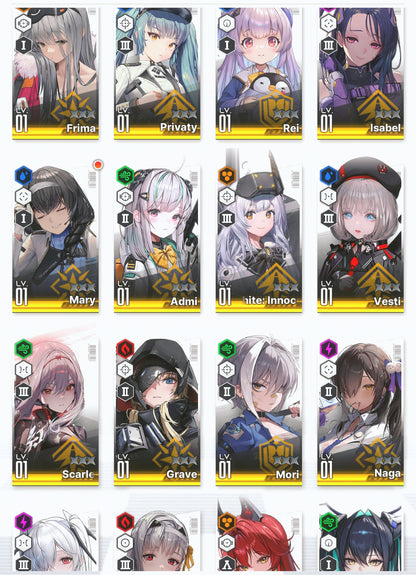 [GLOBAL]GODDESS OF VICTORY NIKKE 7Pilgrim 19SSR Nayuta+Modernia+Red Hood+Skin+Cinderella+Grave+Little Mermaid+Scarlet Black Shadow+Privaty+Isabel+Admi+Mary+Frima++ starter account-Mobile Games Starter