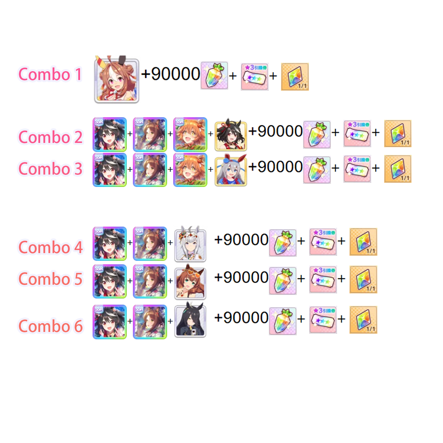 [GLOBAL][INSTANT] 102000-120000 Carats | Umamusume Pretty Derby Starter Account (see options)-Mobile Games Starter
