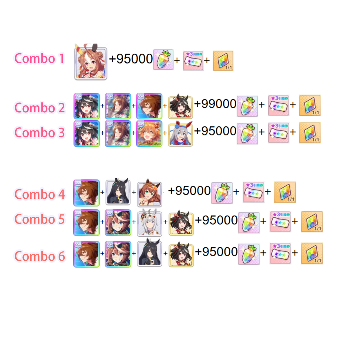 [GLOBAL][INSTANT] 108000-120000 Carats | Umamusume Pretty Derby Starter Account (see options)-Mobile Games Starter