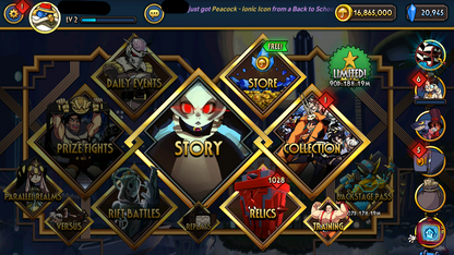 [GLOBAL][INSTANT] 20000 Theonite + 15M Coins + Relics | Skullgirls Starter Account (see options)-Mobile Games Starter