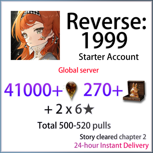 [GLOBAL][INSTANT] 41000 Clear drops + 270 Unilogs | Reverse: 1999 Starter Account (see options)-Mobile Games Starter