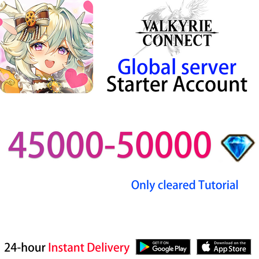 [GLOBAL] [INSTANT] VALKYRIE CONNECT Starter Account 45000-50000 diamonds-Mobile Games Starter