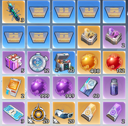 [GLOBAL][INSTANT] 2500+ Nucleus pulls Tower of Fantasy Starter Account-Mobile Games Starter
