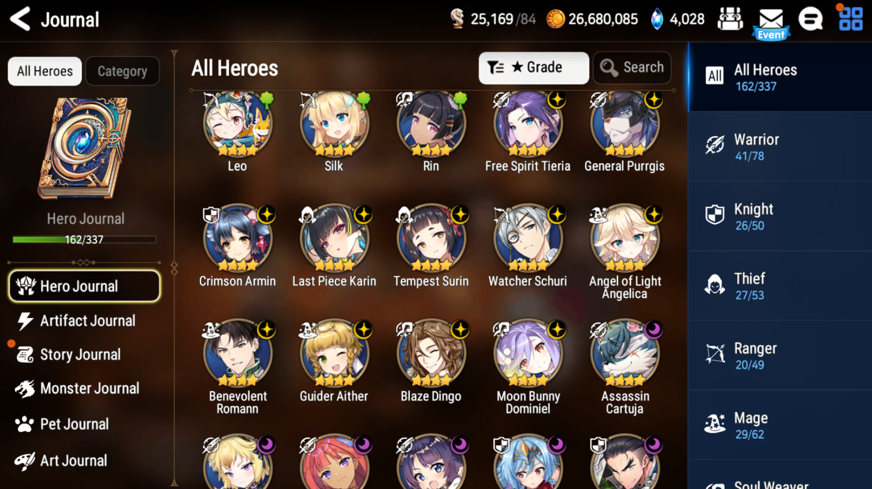 [GLOBAL][INSTANT] Epic 7 Seven 11ML+28 4*ML Navy Captain Landy Lionheart Cermia Apocalypse Ravi 10-10 Account-Mobile Games Starter