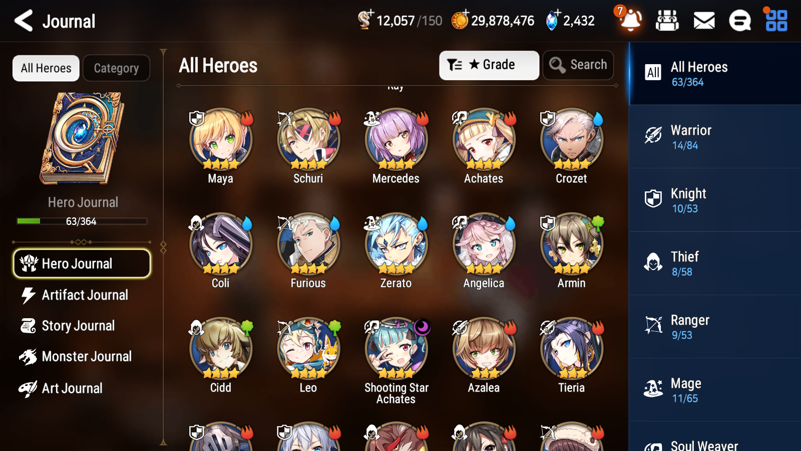 [GLOBAL][INSTANT] Epic 7 Seven 1ML 1LIM Death Dealer Ray Luna + ML pulls + 60 skin tickets + 20 Speed Aged Starter Account-Mobile Games Starter