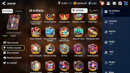 [GLOBAL][INSTANT] Epic 7 Seven 1ML 1LIM Death Dealer Ray Luna + ML pulls + 60 skin tickets + 20 Speed Aged Starter Account-Mobile Games Starter