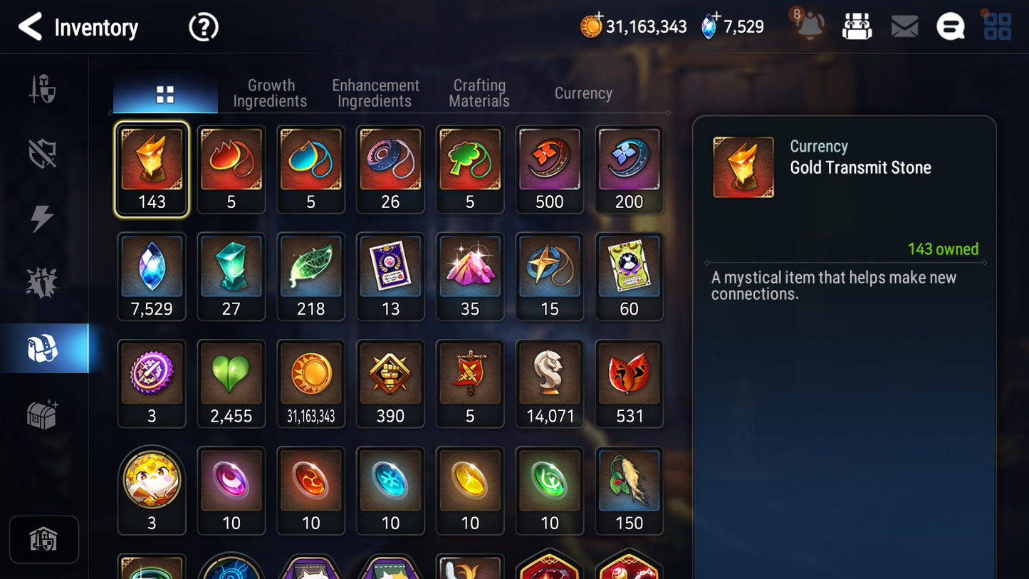 [GLOBAL][INSTANT] Epic 7 Seven 1ML 1LIM Luna Sylvan Sage Vivian + ML pulls + 20 Speed Starter Account-Mobile Games Starter