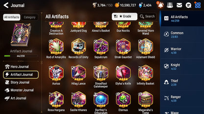 [GLOBAL][INSTANT] Epic 7 Seven 1ML 2LIM Dragon Bride Senya Rimuru Fairytale Tenebria + ML pulls + 20 Speed + Name Starter Account-Mobile Games Starter