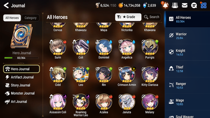 [GLOBAL][INSTANT] Epic 7 Seven 1ML 2LIM Rimuru Fairytale Tenebria + ML pulls + 20 Speed + Name Starter Account-Mobile Games Starter