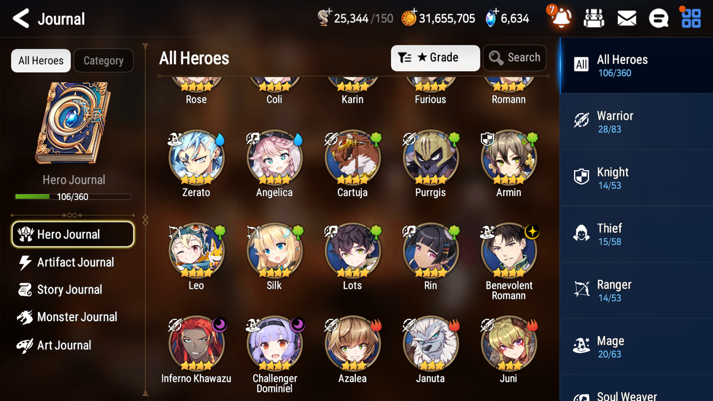 [GLOBAL][INSTANT] Epic 7 Seven 1ML 2LIM Rimuru Ocean Breeze Luluca Apocalypse Ravi + ML pulls + 20 Speed + Name Starter Account-Mobile Games Starter