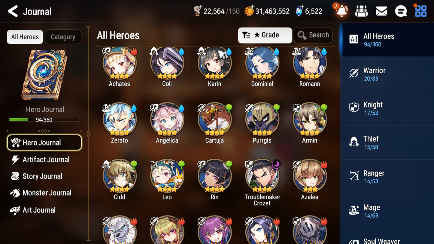 [GLOBAL][INSTANT] Epic 7 Seven 1ML 2LIM Spirit Eye Celine Benimaru + Ocean Breeze Luluca + ML pulls + 20 Speed + Name Starter Account-Mobile Games Starter
