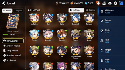 [GLOBAL][INSTANT] Epic 7 Seven 1ML 2LIM Spirit Eye Celine Benimaru + Ocean Breeze Luluca + ML pulls + 20 Speed + Name Starter Account-Mobile Games Starter
