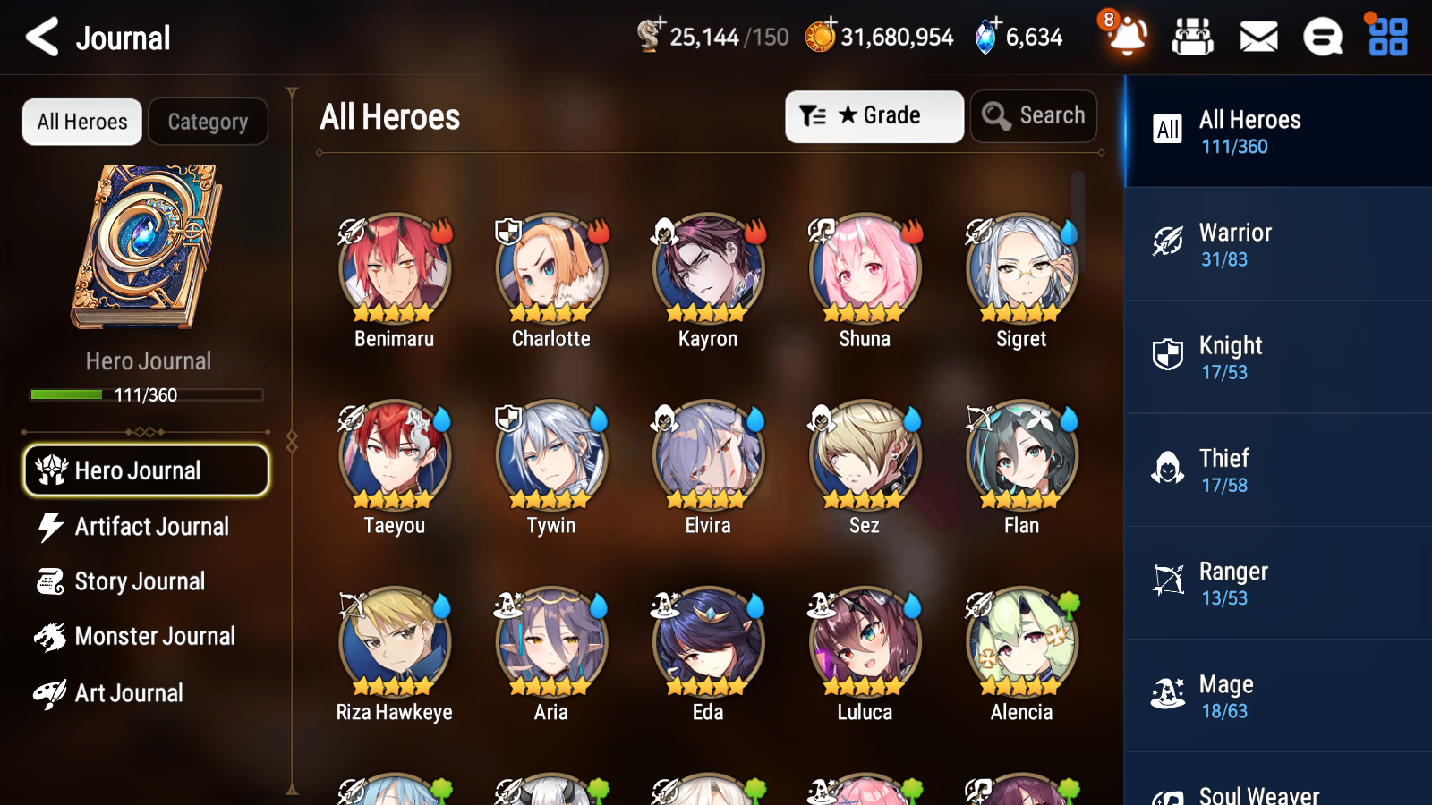 [GLOBAL][INSTANT] Epic 7 Seven 1ML 3LIM Eternal Wanderer Ludwig Rimuru Benimaru Ocean Breeze Luluca + ML pulls + 20 Speed + Name Starter Account-Mobile Games Starter