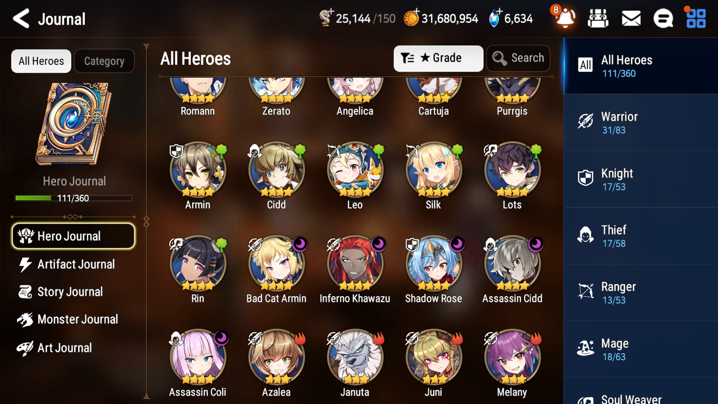 [GLOBAL][INSTANT] Epic 7 Seven 1ML 3LIM Eternal Wanderer Ludwig Rimuru Benimaru Ocean Breeze Luluca + ML pulls + 20 Speed + Name Starter Account-Mobile Games Starter