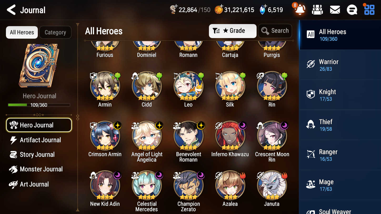 [GLOBAL][INSTANT] Epic 7 Seven 1ML 3LIM Little Queen Charlotte Edward Diene Ocean Breeze Luluca Angel of Light Angelica + ML pulls + 20 Speed + Name Starter Account-Mobile Games Starter