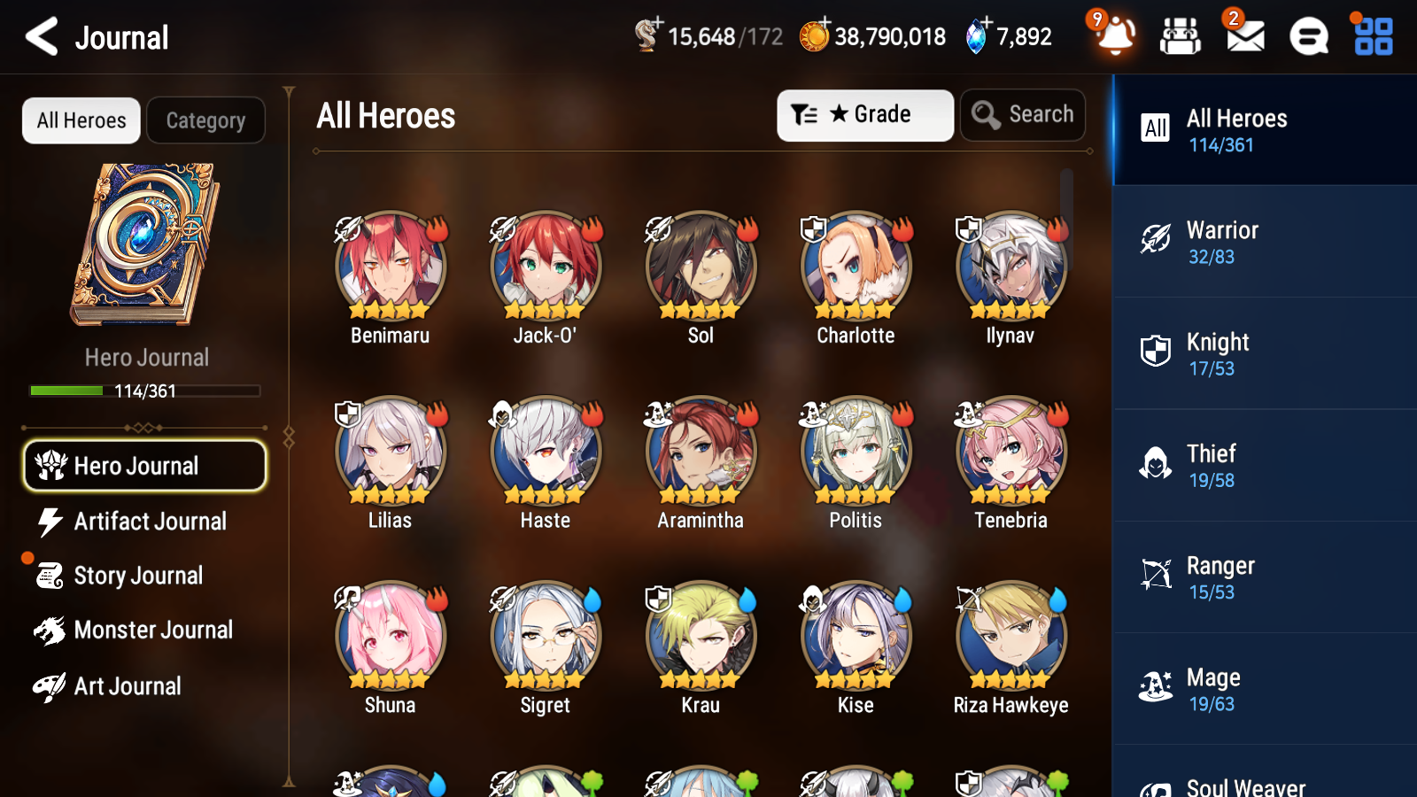 [GLOBAL][INSTANT] Epic 7 Seven 1ML 3LIM Twisted Eidolon Kayron Rimuru+artifact Benimaru Jack + ML pulls + 20 Speed + Name Starter Account-Mobile Games Starter