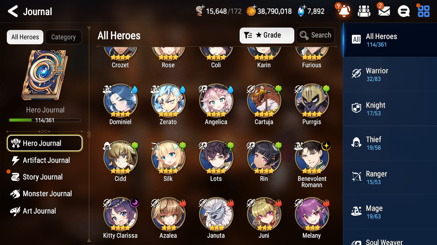 [GLOBAL][INSTANT] Epic 7 Seven 1ML 3LIM Twisted Eidolon Kayron Rimuru+artifact Benimaru Jack + ML pulls + 20 Speed + Name Starter Account-Mobile Games Starter
