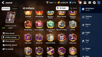 [GLOBAL][INSTANT] Epic 7 Seven 2ML 1LIM Abyssal Yufine Rimuru Ruele of Light + ML pulls + 20 Speed + Name Starter Account-Mobile Games Starter