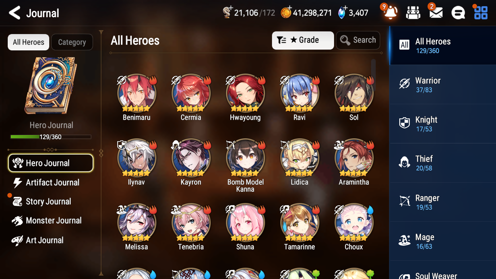 [GLOBAL][INSTANT] Epic 7 Seven 2ML 1LIM Benimaru Death Dealer Ray Closer Charles+ 43ML pulls + 20 Speed + Name Starter Account-Mobile Games Starter