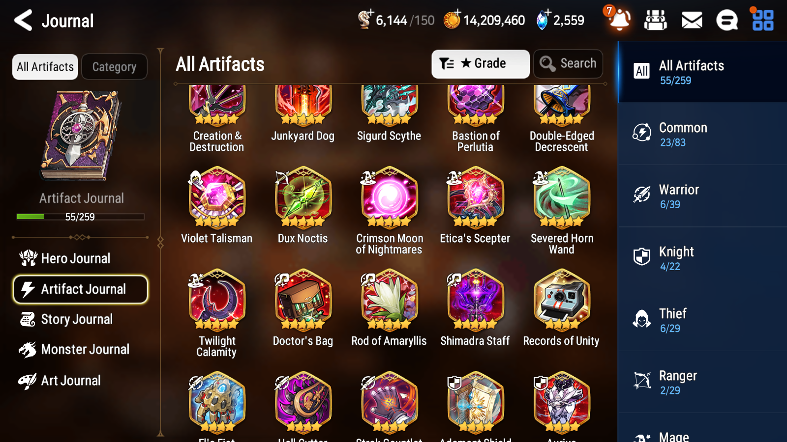 [GLOBAL][INSTANT] Epic 7 Seven 2ML 1LIM Empyrean Ilynav Rimuru Ruele of light + ML pulls + 20 Speed + Name Starter Account-Mobile Games Starter