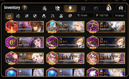 [GLOBAL][INSTANT] Epic 7 Seven 2ML Frieren+Artifact + Designer Lilibet Specimen Sez +20 Speed +Name Starter Account-Mobile Games Starter