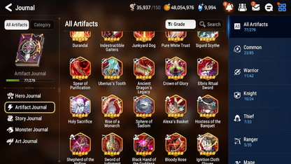 [GLOBAL][INSTANT] Epic 7 Seven 2ML 1LIM Haru Lone Crescent Bellona Silver Blade Aramintha Diene + 72ML pulls + 3x 20 Speed + Luna Skin + Name Starter Account-Mobile Games Starter