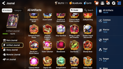 [GLOBAL][INSTANT] Epic 7 Seven 2ML 1LIM Haru+artifact Belian Lionheart Cermia + 55ML pulls mystics + 3x 20 Speed + 4 Sets Gear + Luna Skin + Name Starter Account-Mobile Games Starter