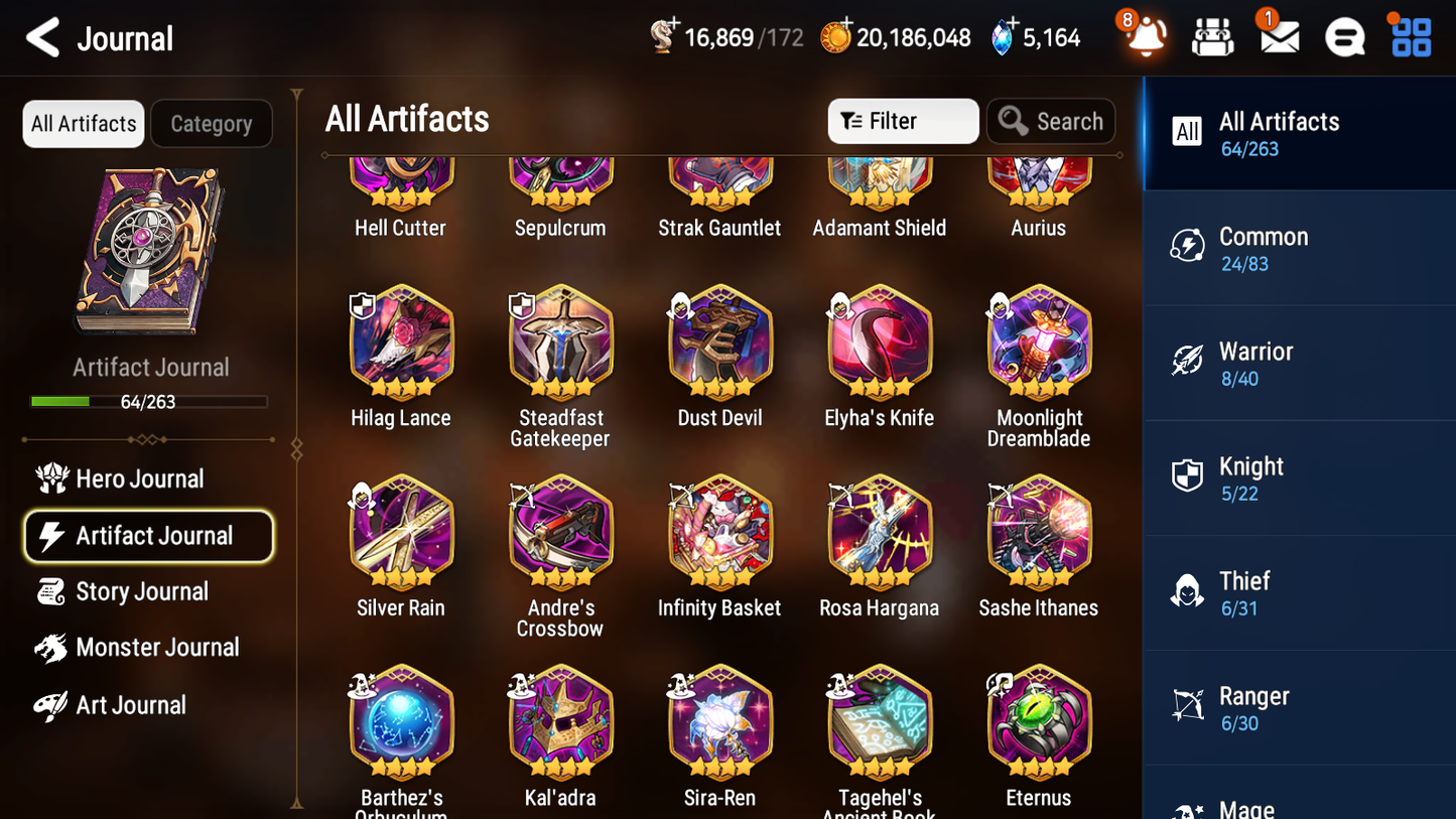 [GLOBAL][INSTANT] Epic 7 Seven 2ML 1LIM Hecate Navy Captain Landy Conqueror Lilias + 41ML pulls Mystics + 20 Speed + Name Starter Account-Mobile Games Starter