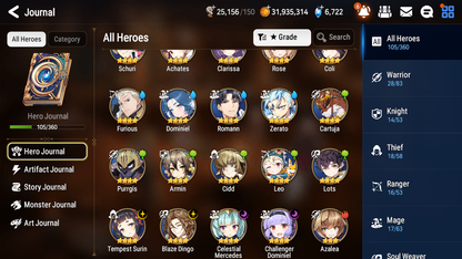 [GLOBAL][INSTANT] Epic 7 Seven 2ML 1LIM Lethe + Fallen Cecilia Remnant Violet + ML pulls + 20 Speed + Name Starter Account-Mobile Games Starter