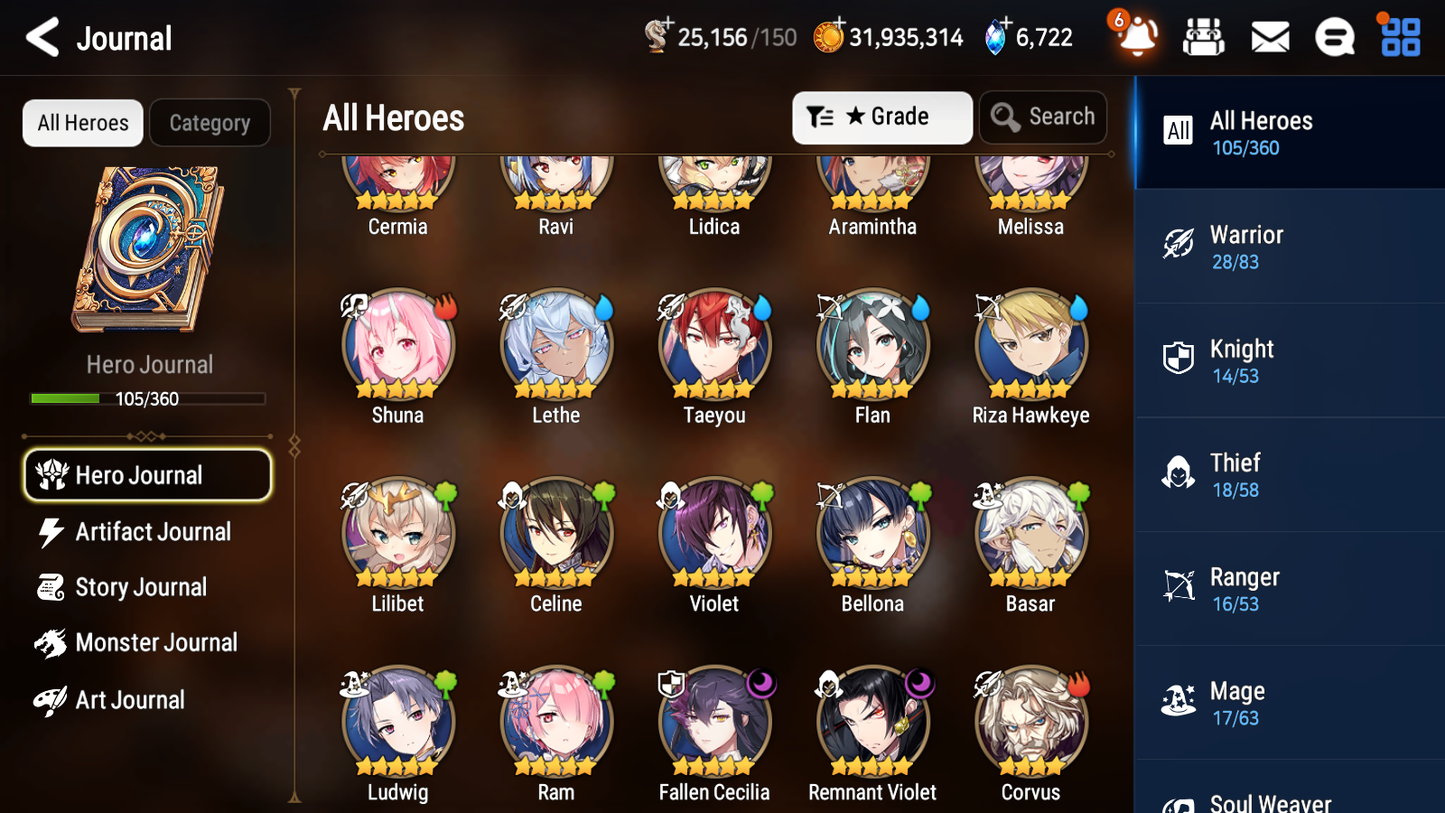 [GLOBAL][INSTANT] Epic 7 Seven 2ML 1LIM Lethe + Fallen Cecilia Remnant Violet + ML pulls + 20 Speed + Name Starter Account-Mobile Games Starter