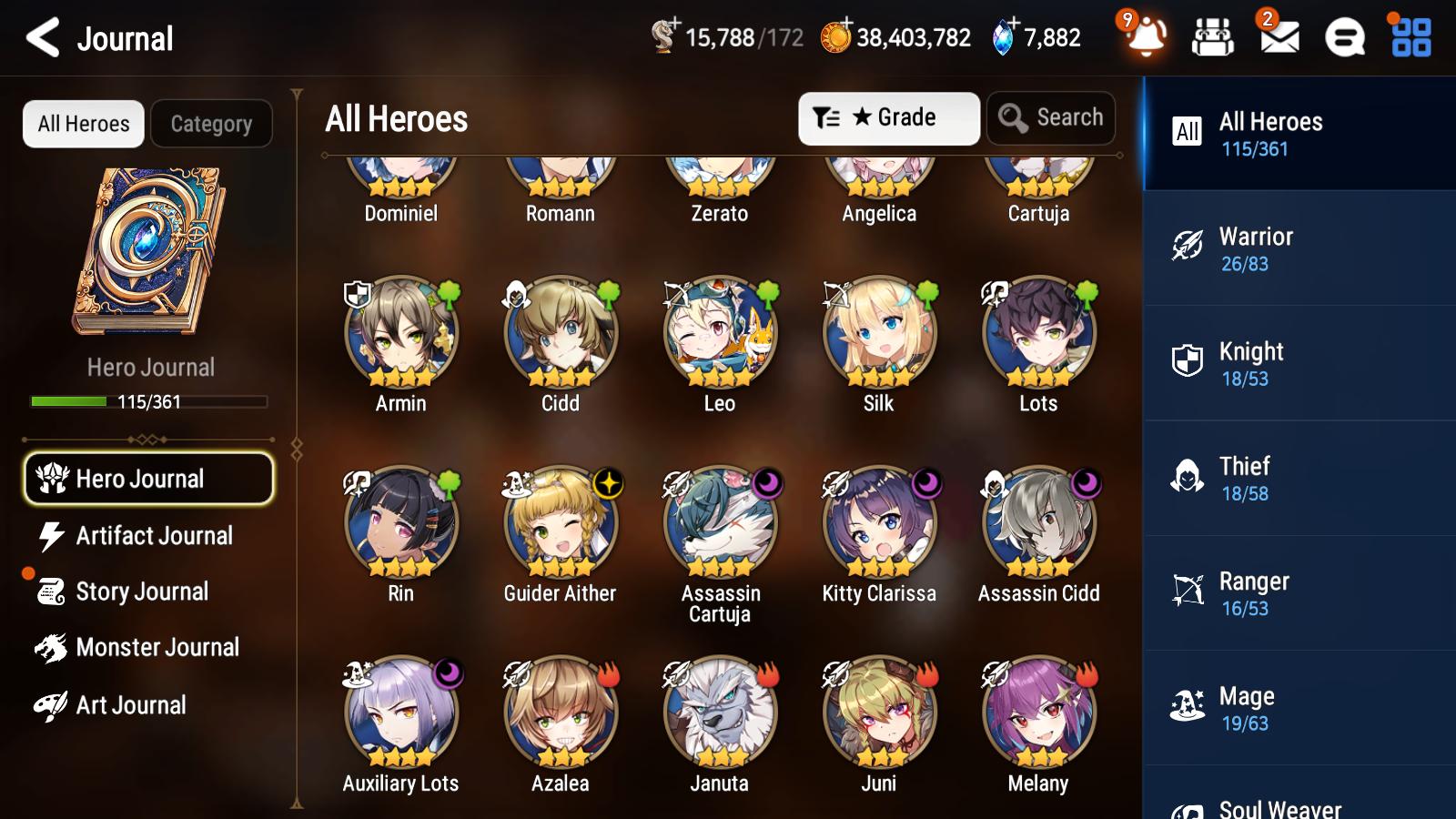 [GLOBAL][INSTANT] Epic 7 Seven 2ML 1LIM Lone Wolf Peira Fairytale Tenebria Belian + ML pulls + 20 Speed + Name Starter Account-Mobile Games Starter