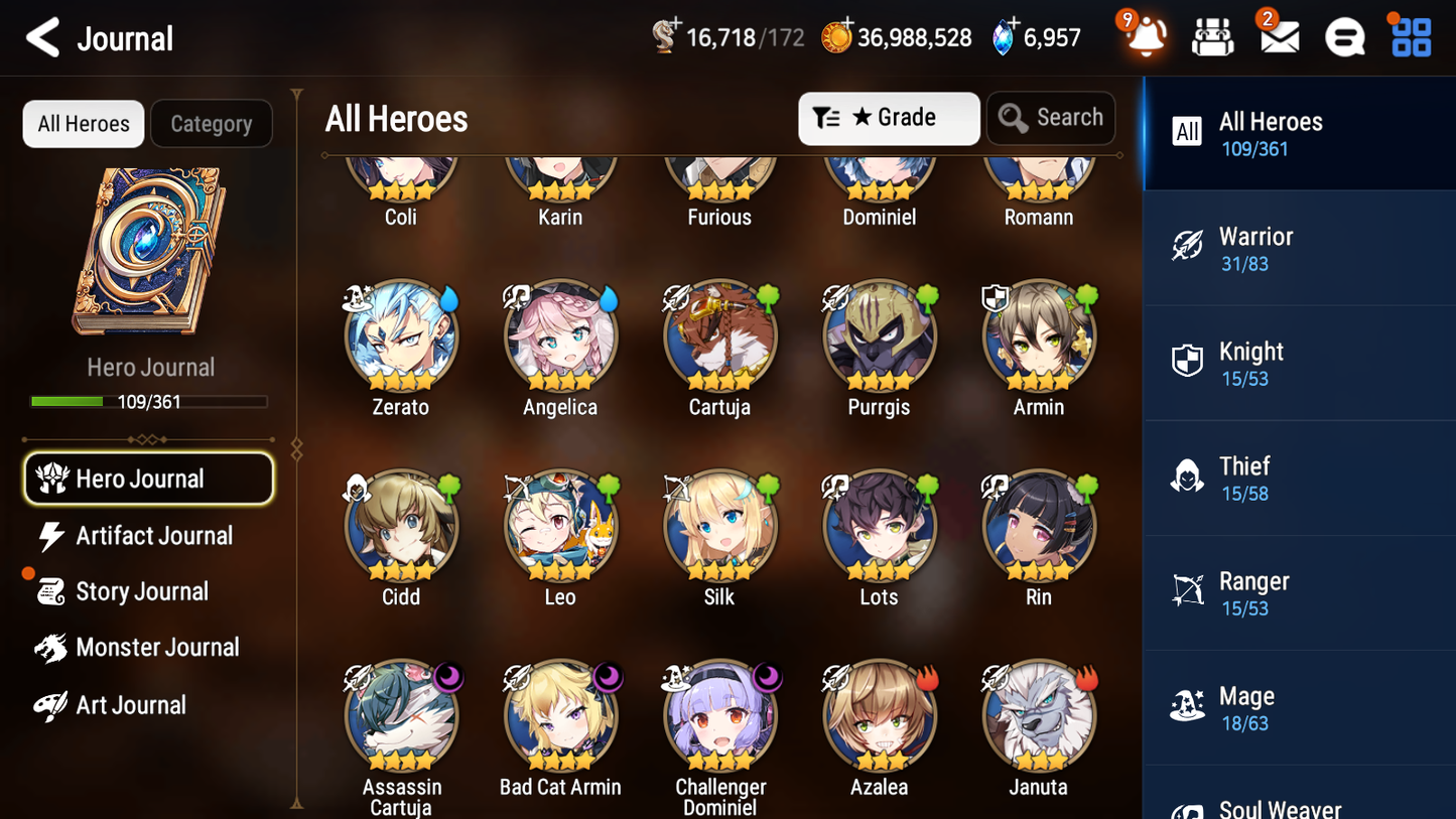 [GLOBAL][INSTANT] Epic 7 Seven 2ML 1LIM Top Model Luluca + Rem + ML pulls + 20 Speed + Name Starter Account-Mobile Games Starter