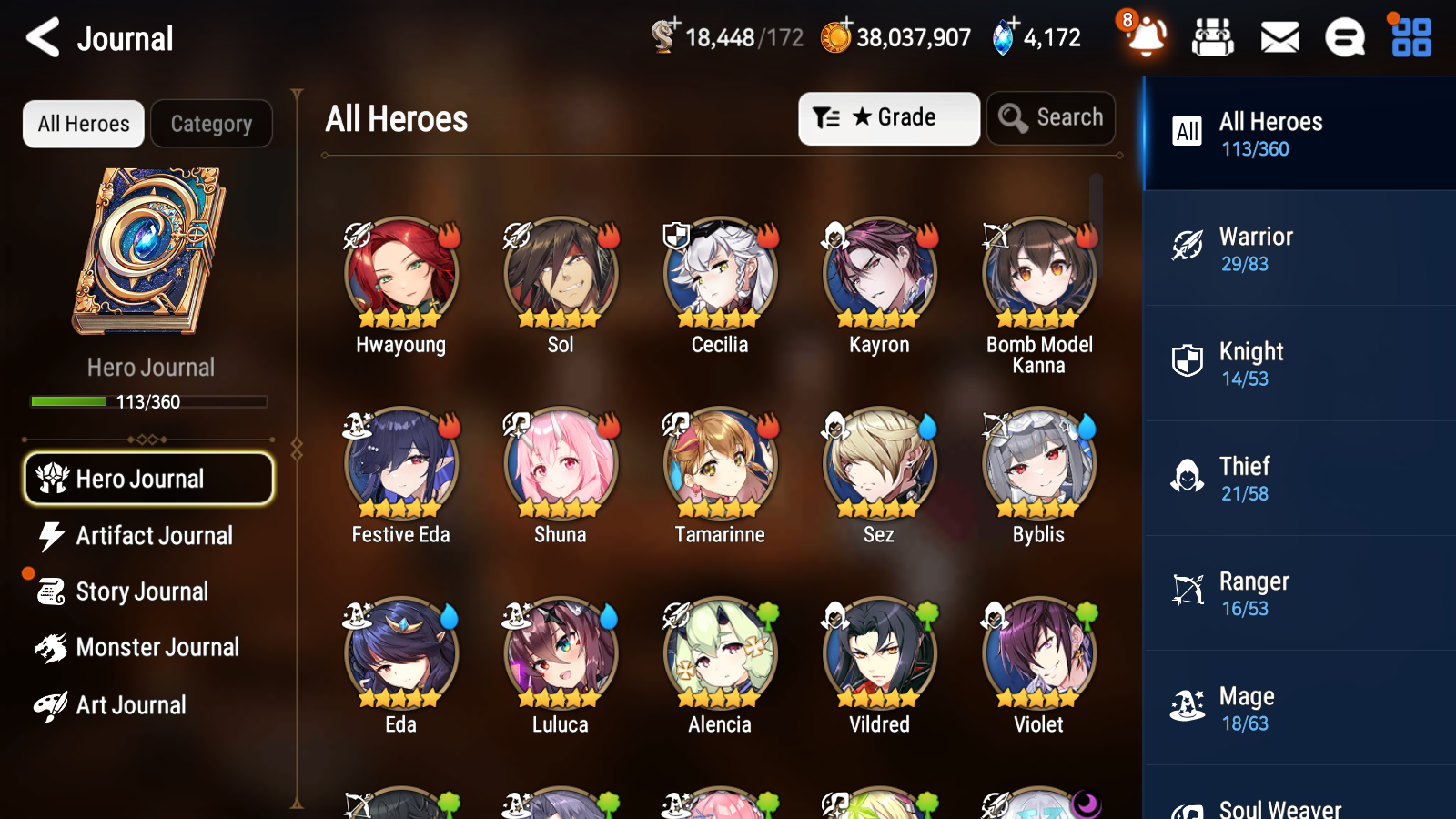 [GLOBAL][INSTANT] Epic 7 Seven 2ML 2LIM Designer Lilibet Operator Sigret Byblis+art +Festive Eda + 40ML pulls Mystics+ 20 Speed +Name Starter Account-Mobile Games Starter