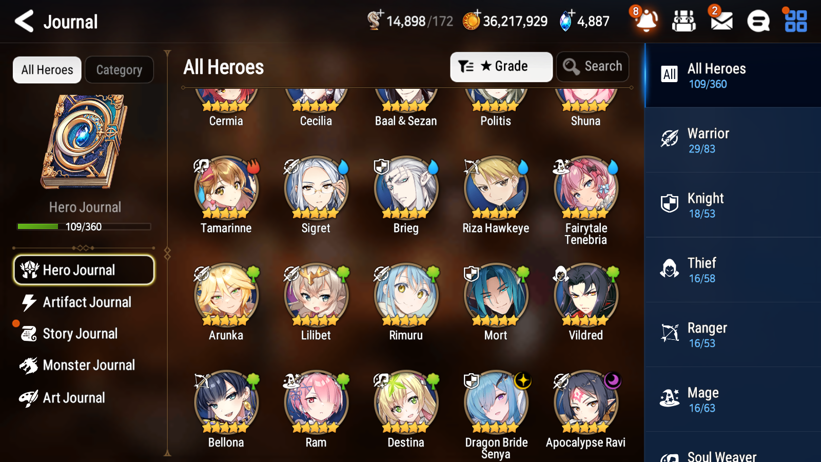 [GLOBAL][INSTANT] Epic 7 Seven 2ML 2LIM Dragon Bride Senya Apocalypse Ravi Rimuru Tenebria Angel Angelica + Mystics ML pulls + 20 Speed Starter Account-Mobile Games Starter