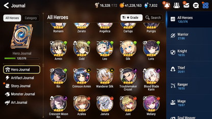 [GLOBAL][INSTANT] Epic 7 Seven 2ML 2LIM Perfumer Byblis Ruele Operator Sigret Jack + Mystics ML pulls + 20 Speed Starter Account-Mobile Games Starter