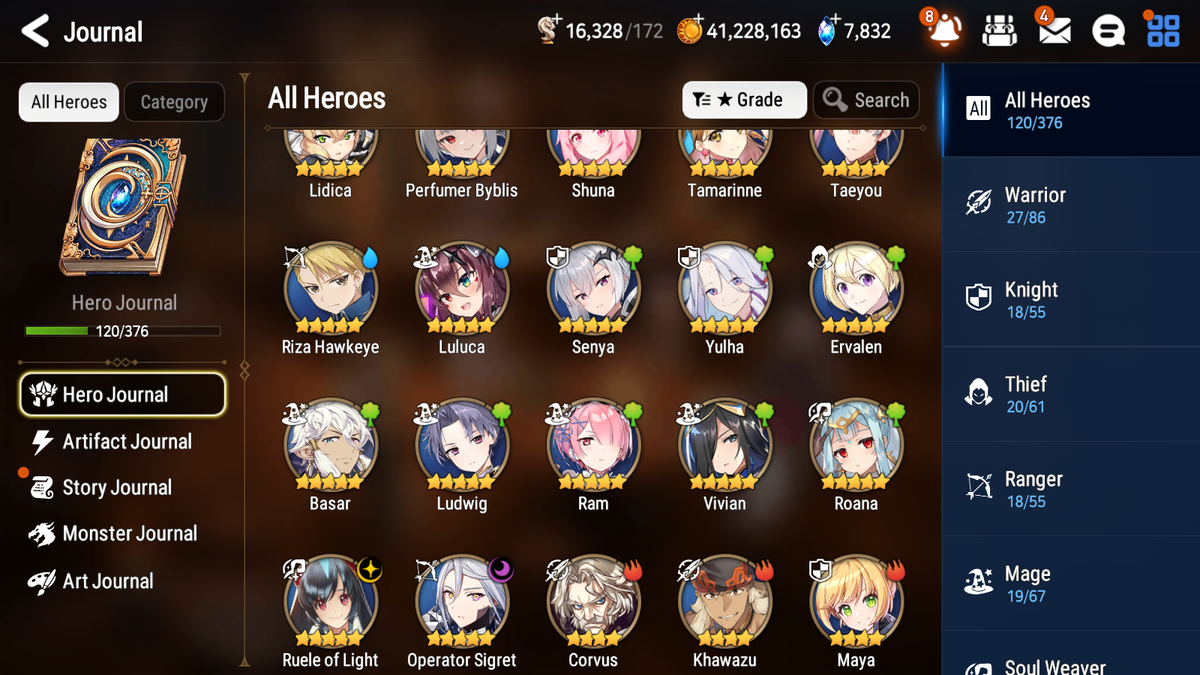 [GLOBAL][INSTANT] Epic 7 Seven 2ML 2LIM Perfumer Byblis Ruele Operator Sigret Jack + Mystics ML pulls + 20 Speed Starter Account-Mobile Games Starter