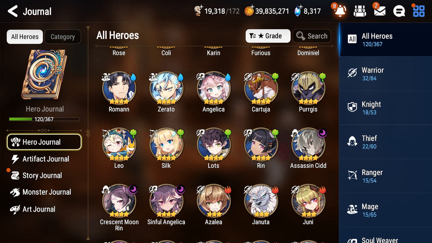 [GLOBAL][INSTANT] Epic 7 Seven 2ML 3LIM Swift Flagbearer Sigret Frida Conqueror Lilias Mediator Kawerik Jack + 40ML pulls + 20 Speed +Name Starter Account-Mobile Games Starter