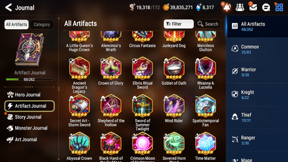 [GLOBAL][INSTANT] Epic 7 Seven 2ML 3LIM Swift Flagbearer Sigret Frida Conqueror Lilias Mediator Kawerik Jack + 40ML pulls + 20 Speed +Name Starter Account-Mobile Games Starter