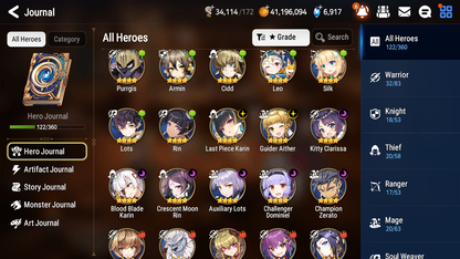 [GLOBAL][INSTANT] Epic 7 Seven 2ML Abyssal Yufine Ambitious Tywin+49ML pulls +20 Speed Name Starter Account-Mobile Games Starter