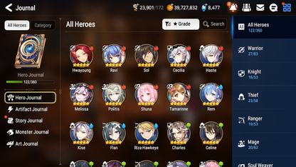 [GLOBAL][INSTANT] Epic 7 Seven 2ML Designer Lilibet Operator Sigret+ Rem + 43ML pulls + 20 Speed Starter Account-Mobile Games Starter