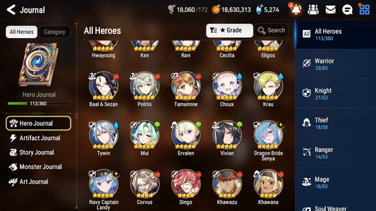 [GLOBAL][INSTANT] Epic 7 Seven 2ML Dragon Bride Senya Navy Captain Landy Angel Angelica + 40ML +Mystics pulls +20 Speed + Name Starter Account-Mobile Games Starter